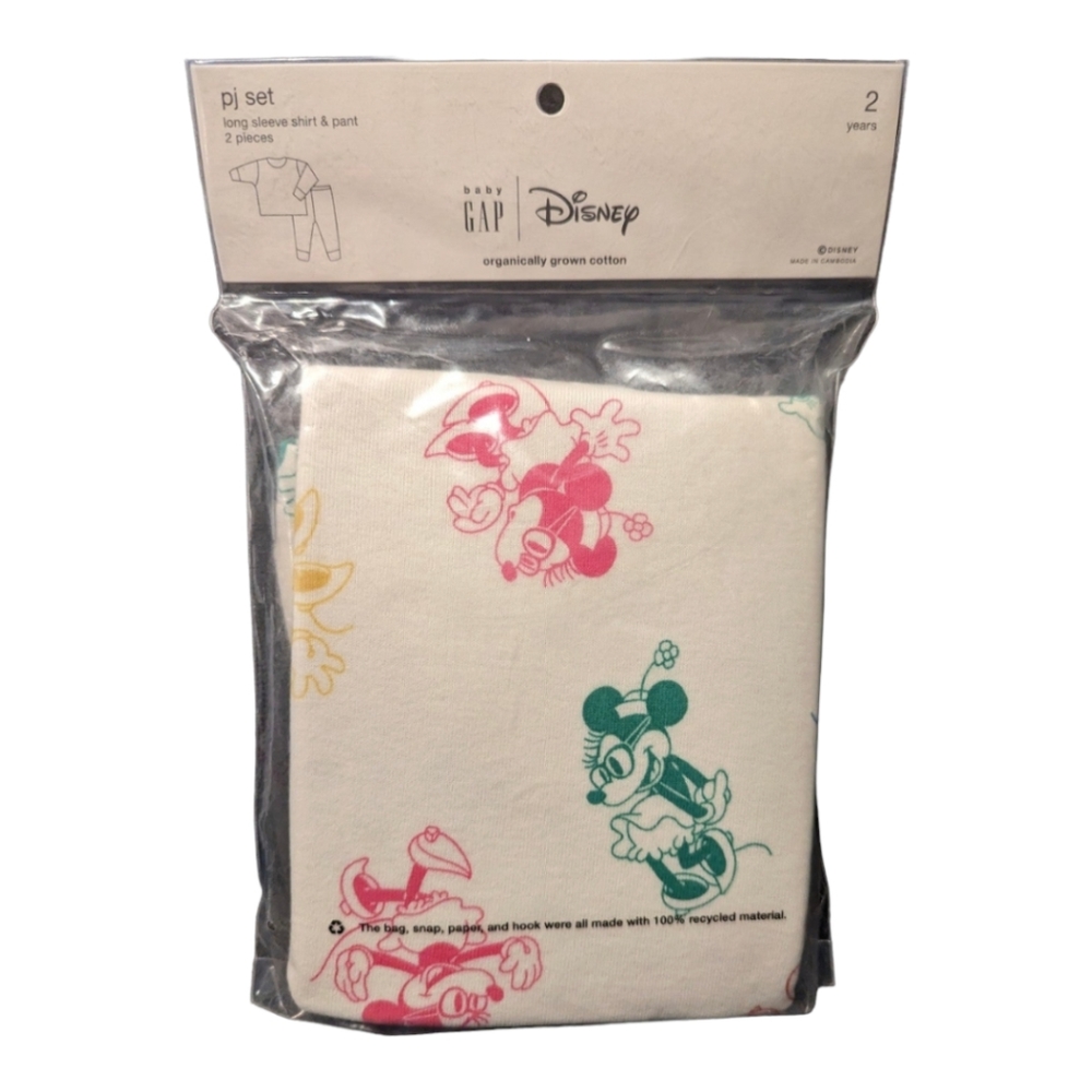 NWT Minnie Mouse PJ Set